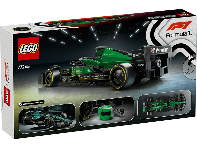 LEGO® Speed Champions Aston Martin Aramco F1® AMR24 trkaći automobil (77245)