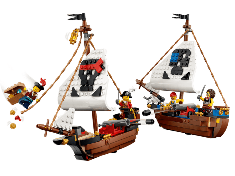 LEGO® Creator 3 az 1-ben Ikonikus kalózhajó (31387)