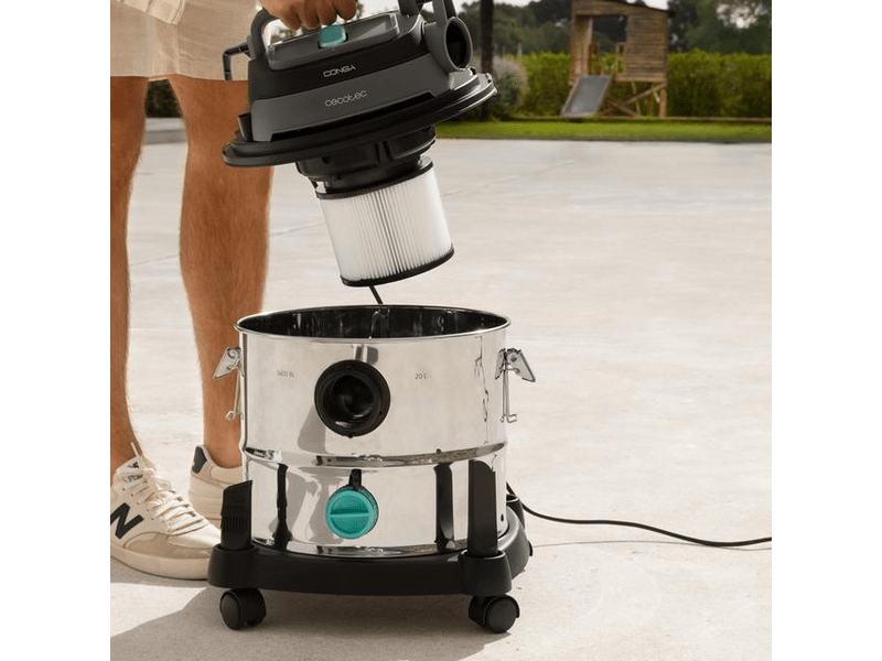 Cecotec Conga Rockstar Wet & Dry Steel Max Porszívó