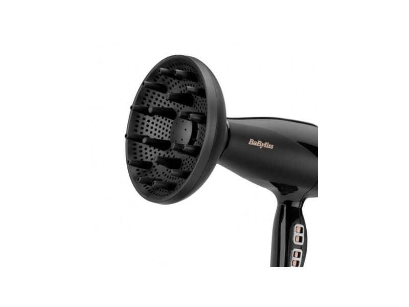 BaByliss 6716DE Air Power Pro Ionos hajszárító, fekete