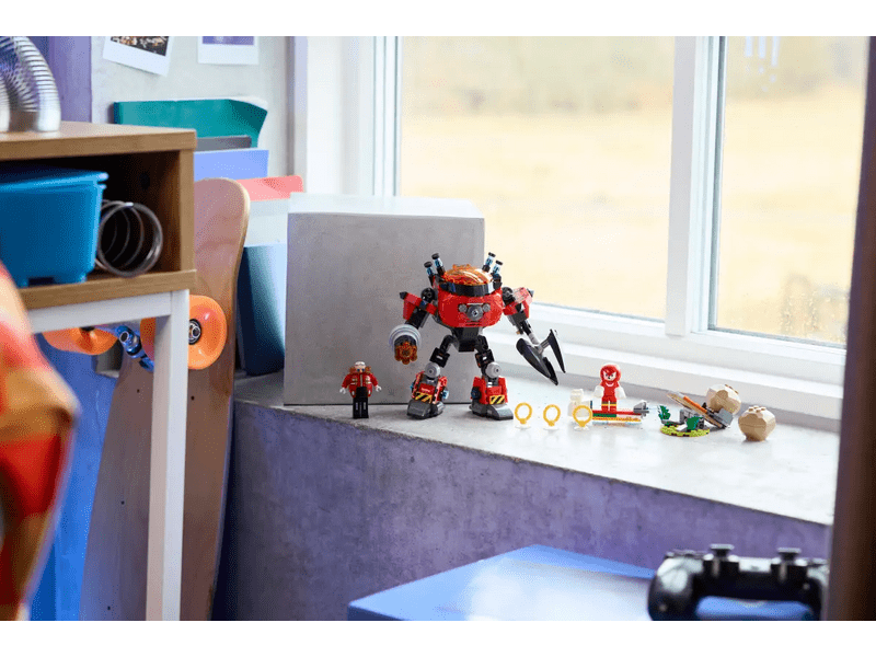 LEGO® Sonic the Hedgehog™ Knuckles protiv Dr. Eggmanovog robota za drobljenje jaja (77005)