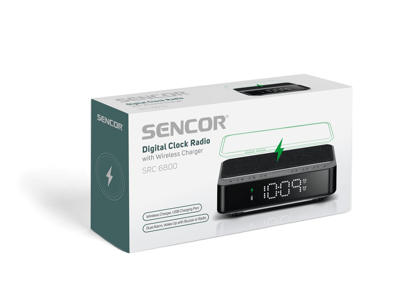 Sencor SRC 6800 Digitális rádiós óra