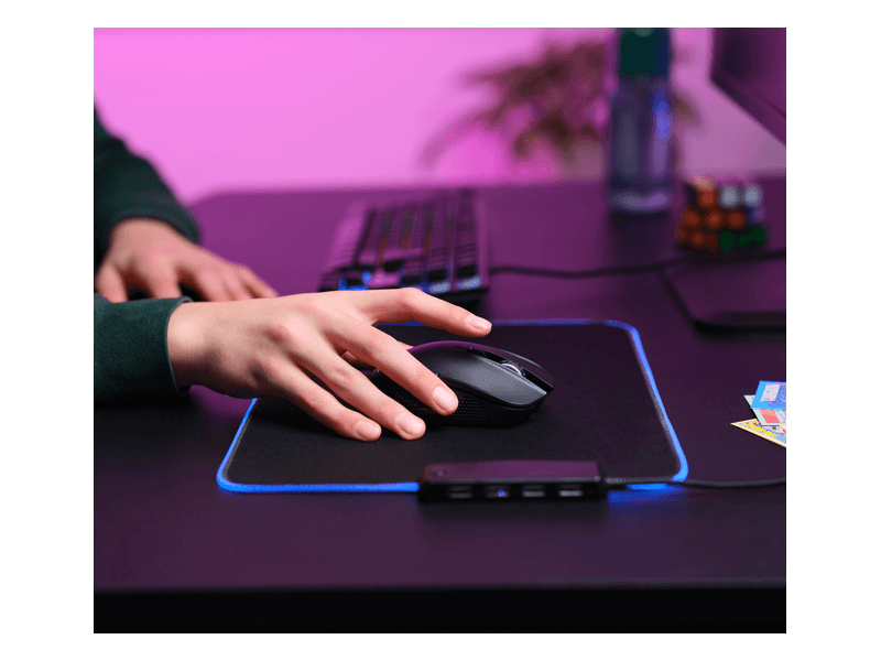 Trust GXT 923 Ybar Vezeték nélküli gamer egér, fekete (24888)