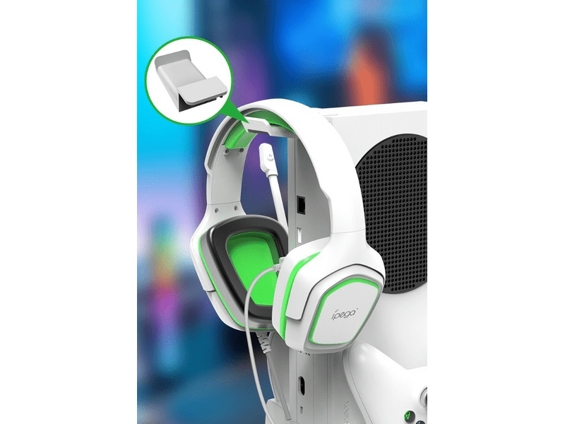 iPega PG-XBS011S Xbox Series S asztali tartó, hűtő + 2 db akku