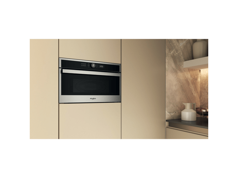 Whirlpool WOI4S8CM1SXA Beépíthető sütő + Whirlpool WMD44MX Beépíthető mikrohullámú sütő