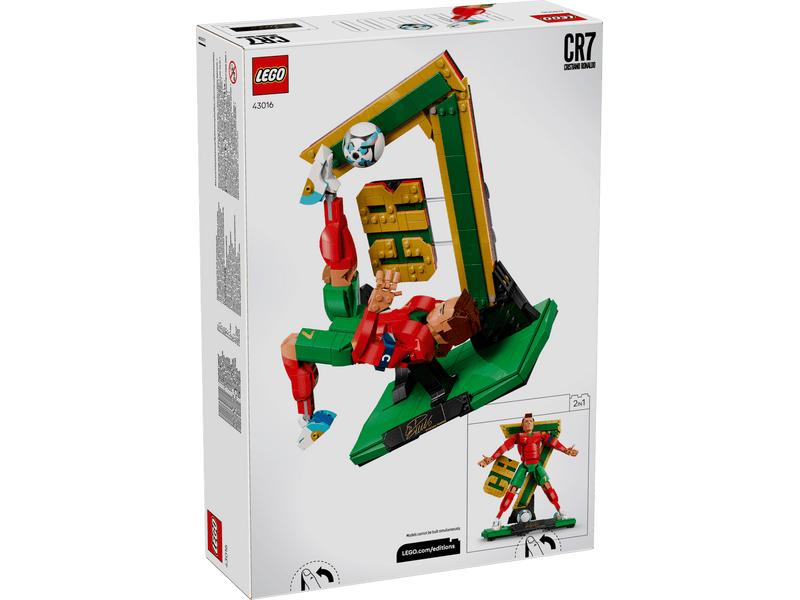 LEGO® Editions Cristiano Ronaldo – Futball-legenda (43016)