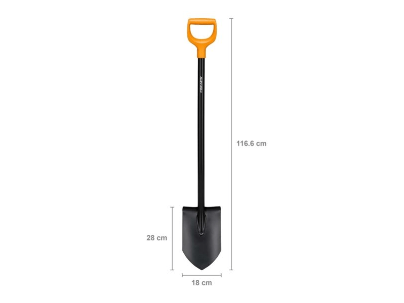 Fiskars Solid™ hegyes kerti ásó (1066716)