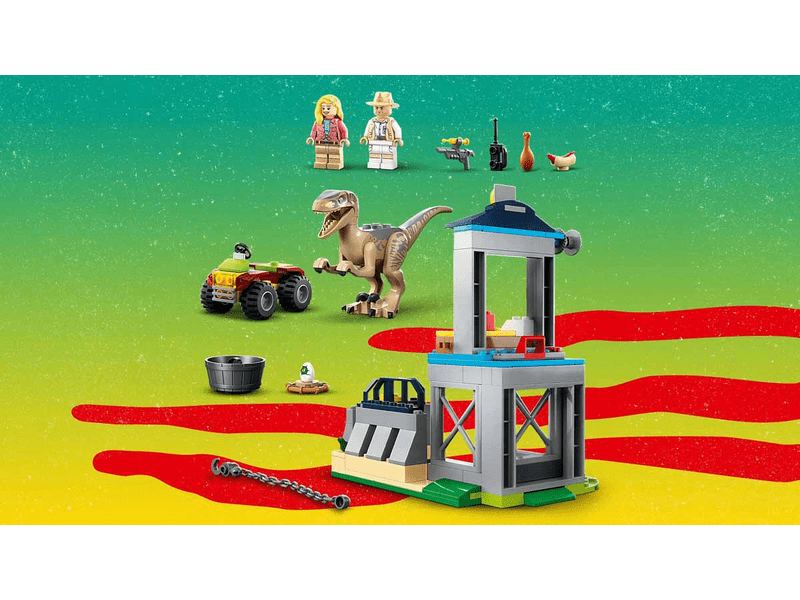 LEGO® Jurassic World™ Velociraptor szökés (76957)