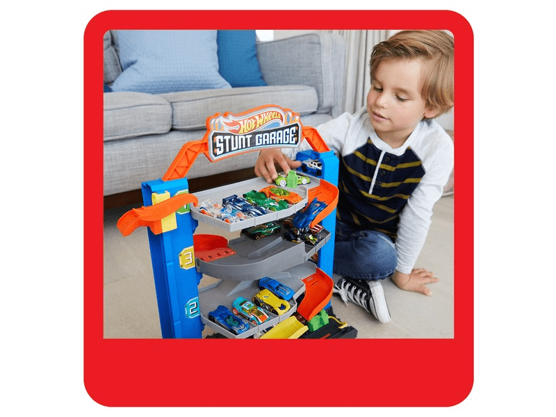 Hot Wheels: Kaszkadőr garázs szett (GNL70)