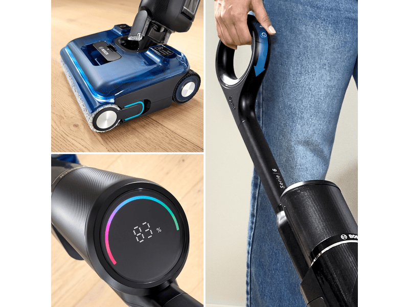 Bosch BHF61BM Serie 6 OneFloW Nedves-száraz porszívó