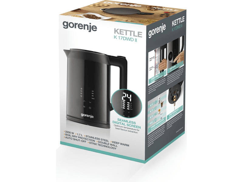 Gorenje K17DWDII Vízforraló, 1,7l