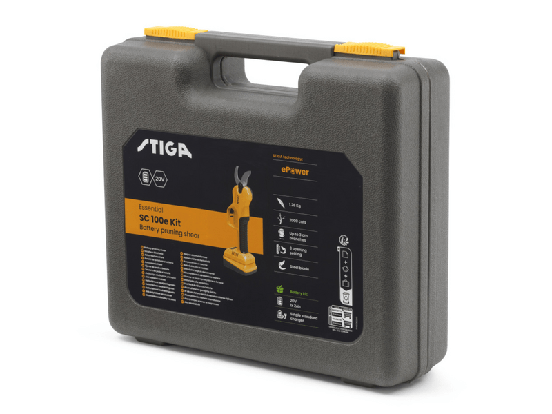 Stiga SC 100e Kit akkumulátoros metszőolló (257022001/ST1)