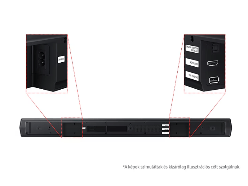 Samsung HW-B450F/EN 2.1 csatornás hangprojektor