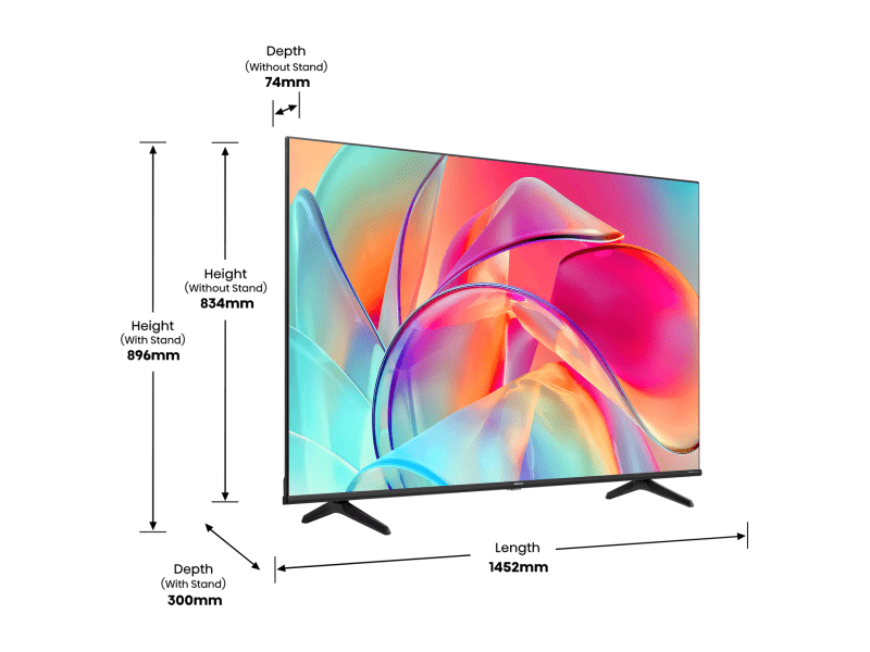 Hisense 65E7KQ 4K UHD Smart QLED TV