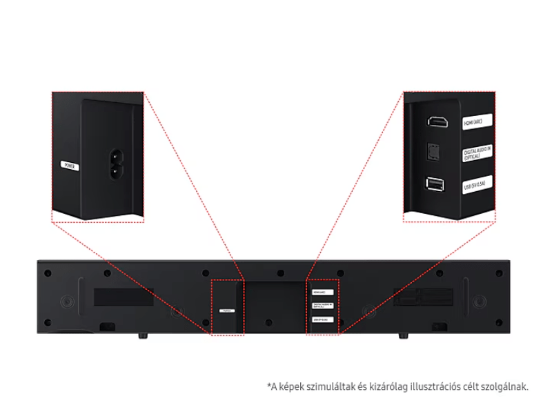 Samsung HW-B400F/EN 2.0 Hangprojektor