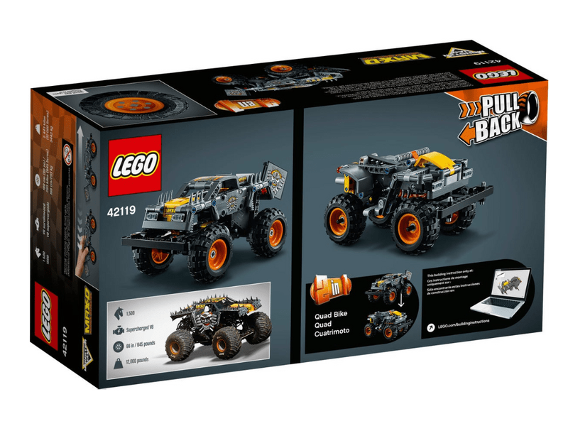 LEGO® Technic™ Monster Jam™ Max-D™ (42119)