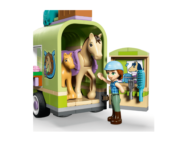 LEGO® Friends Ló és csikószállító utánfutó (42695)