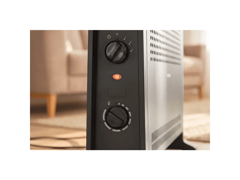 Sencor SCF 2012BK Elektromos konvektor, 2000W, fekete