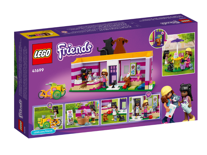 LEGO® Friends Kisállat örökbefogadó kávézó (41699)