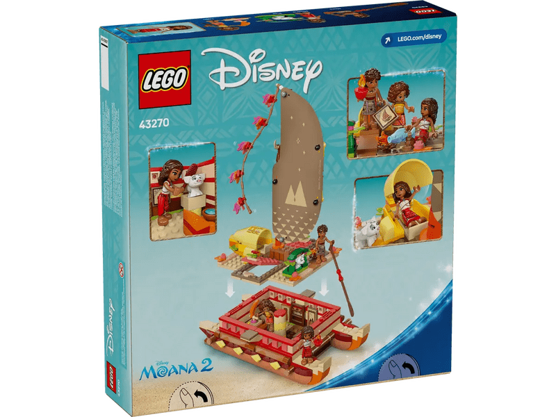 LEGO® Disney Moanino avanturističko kanu (43270)
