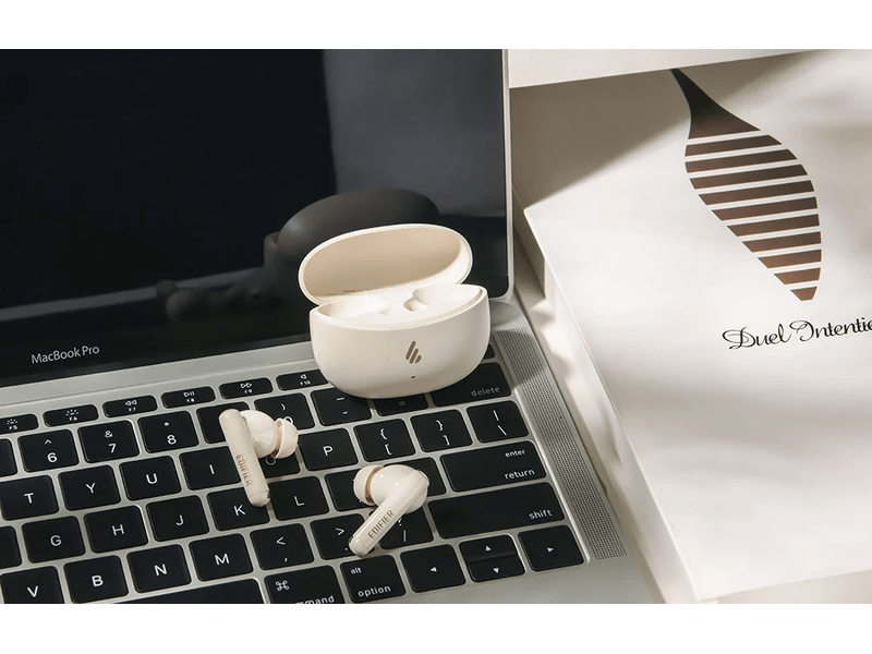 Edifier X5 Pro TWS slušalice, boje kosti i bijele boje