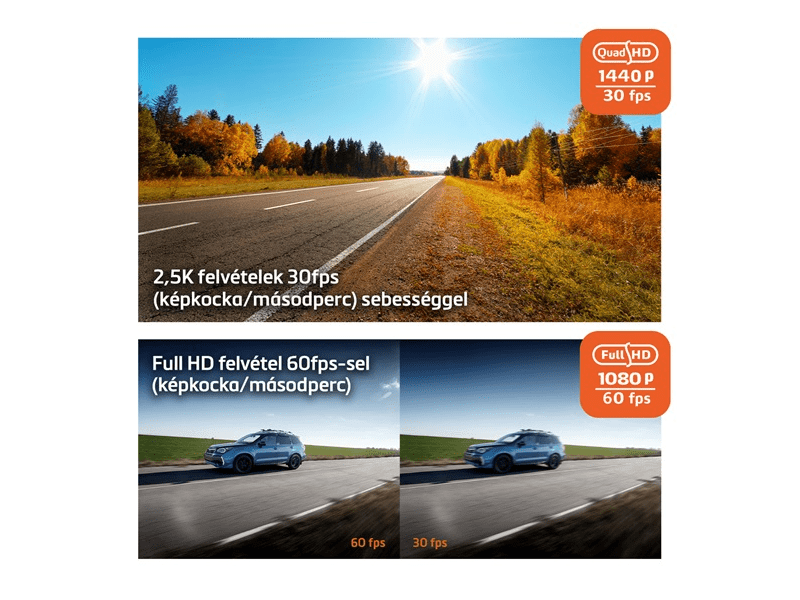 Mio MiVue™ 803W Pro menetrögzítő kamera