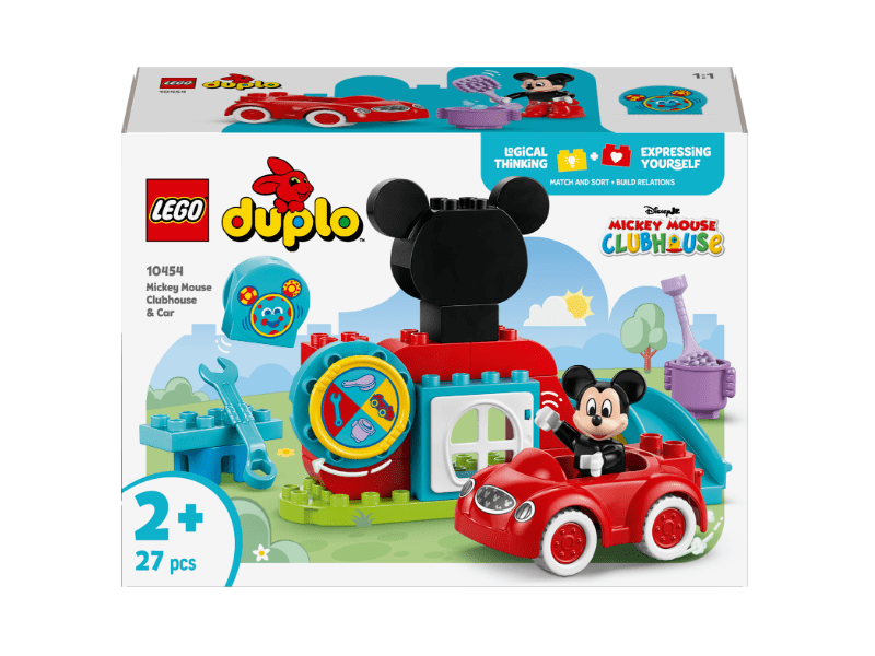 LEGO® DUPLO® Disney Mickey Mouse igralište i automobil (10454)