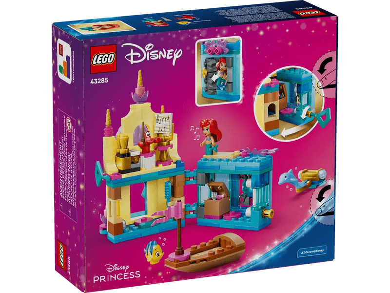 LEGO® Disney Princess Ariel varázslatos minipalotája (43285)