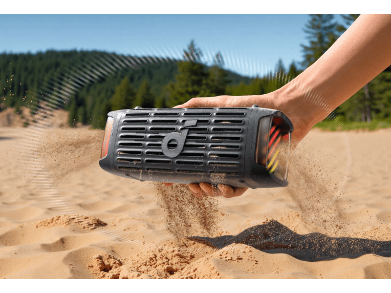 Anker Soundcore Boom 3i Bluetooth hangszóró, fekete (D5100010)