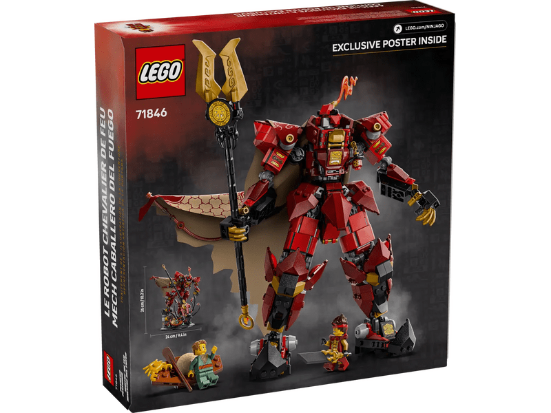 LEGO® Ninjago® Vatreni vitez Borbeni robot (71846)