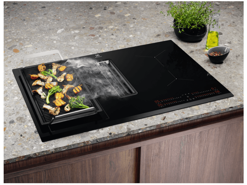 Electrolux KCC83443 Bridge 600 eXtractor indukciós főzőlap beépített páraelszívóval
