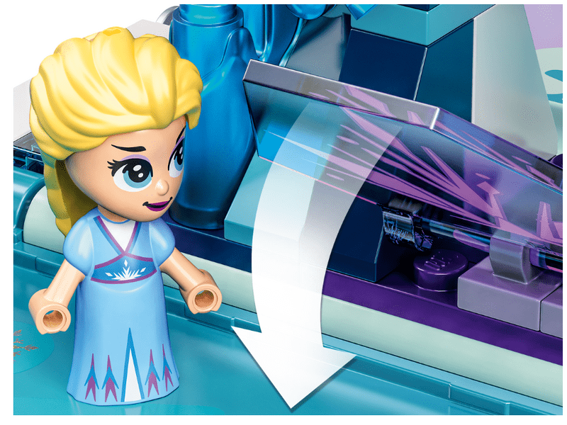 LEGO® I Disney Princess™ Elza és a Nokk mesekönyve (43189)