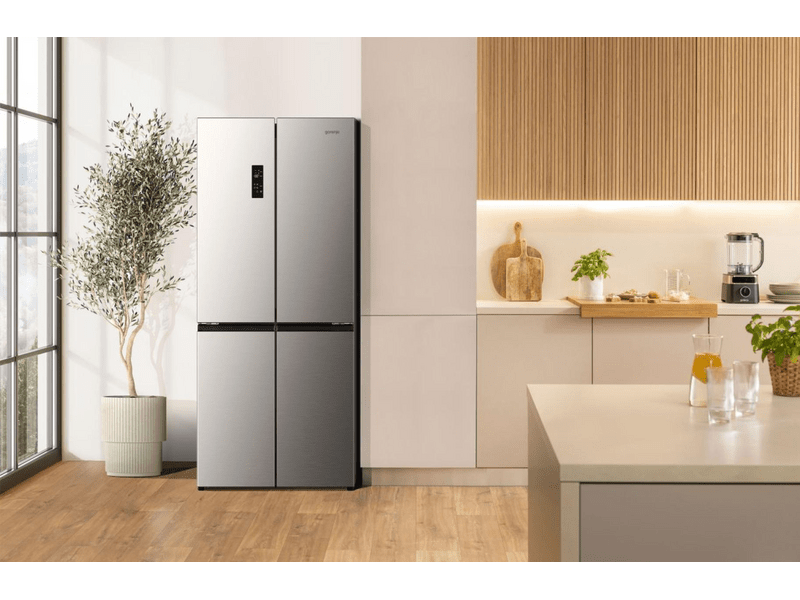 Gorenje NRM819E61X Négyajtós hűtőszekrény