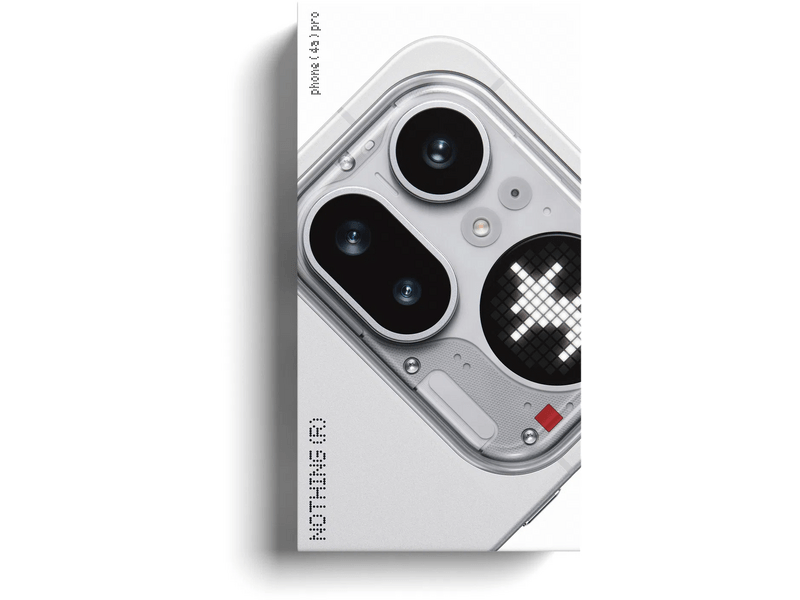 Nothing Phone (4a) Pro 12/256GB Okostelefon, ezüst