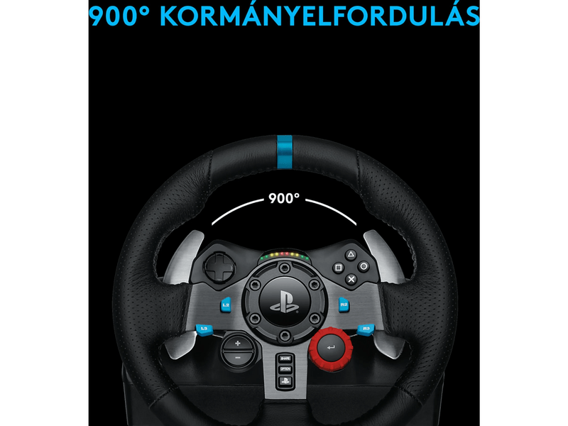 Logitech G29 Driving Force kormány + G321 vezeték nélküli fejhallgató (991-000585)