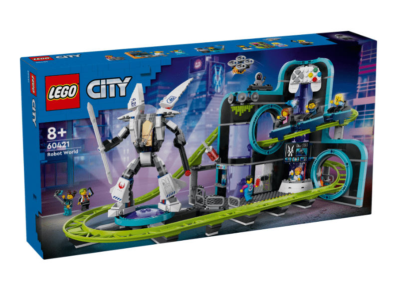 LEGO® City Robotvilág hullámvasút (60421)