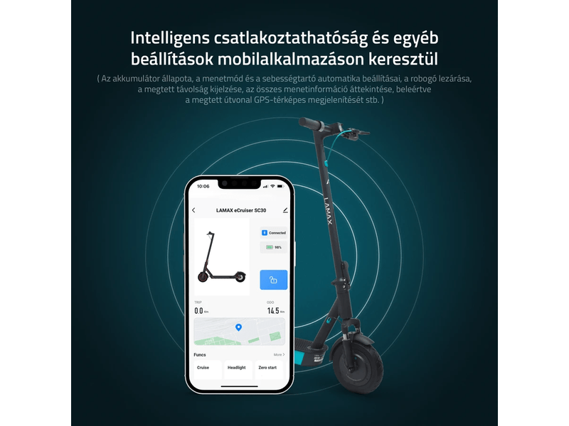 LAMAX eCruiser SC30 Elektromos roller