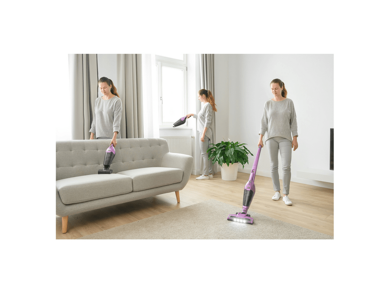 Sencor SVC 0603VT Vezeték nélküli kézi porszívó, lila