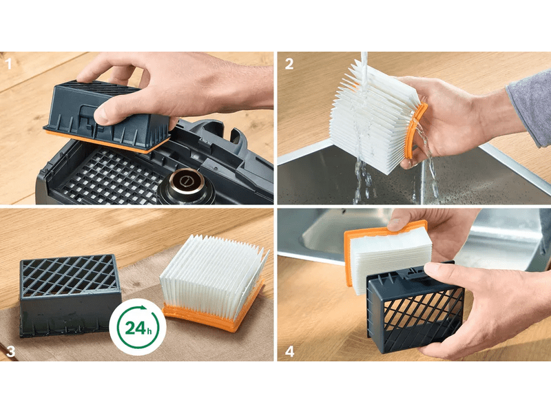 Bosch BGB41PET1 Serie 4 Porzsákos porszívó, vörös