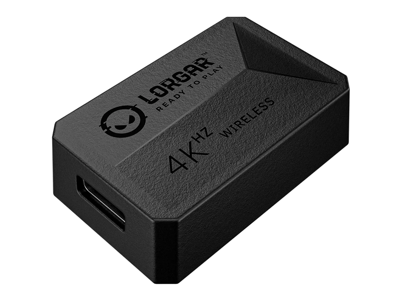 Lorgar MSE90W Gamer egér, fekete (LRG-MSE90W-BK)