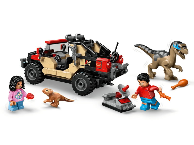 LEGO® Jurassic World™ Terepjárós menekülés a raptor elől (76972)