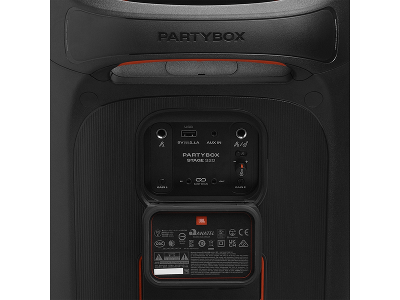 JBL PartyBox Stage 320 Bluetooth zvučnik, crne boje