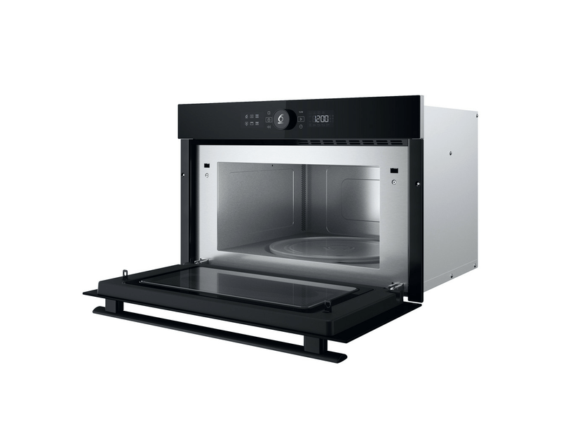 Whirlpool WOI4S8CM1SBA Beépíthető sütő + Whirlpool WMD44MB Beépíthető mikrohullámú sütő, fekete