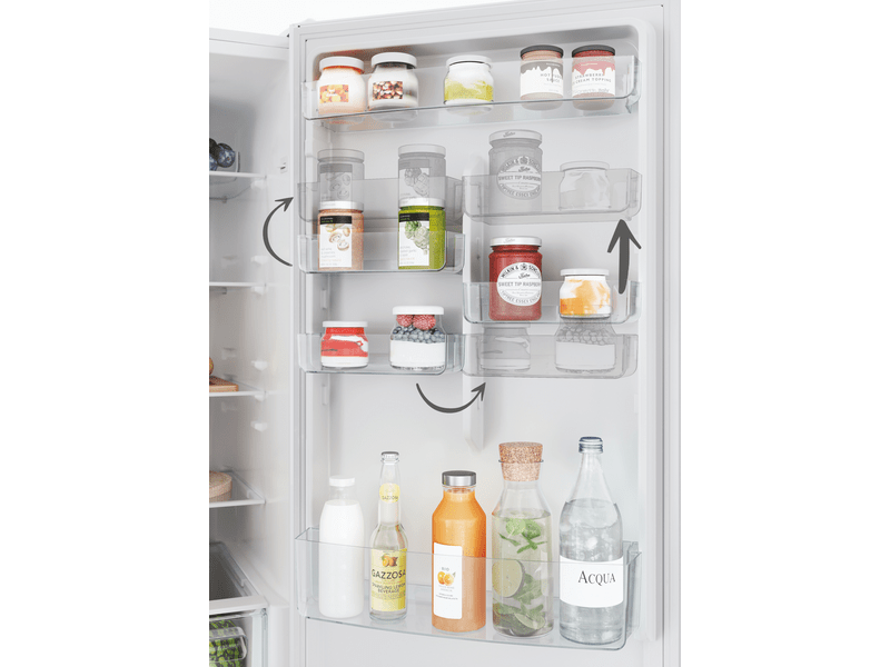 Candy CCE3T620EW Alulfagyasztós kombinált hűtőszekrény