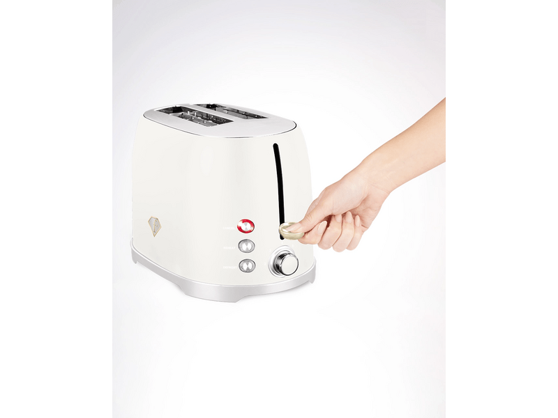 Fashion by Berlinger Haus FTV-0112 Kenyérpirító, krém/arany