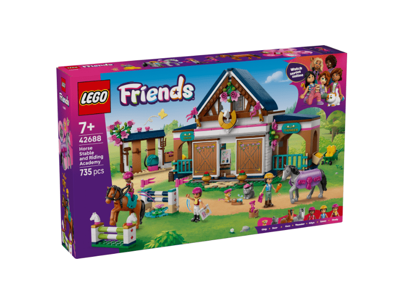 LEGO® Friends Lovarda és lovasiskola (42688)