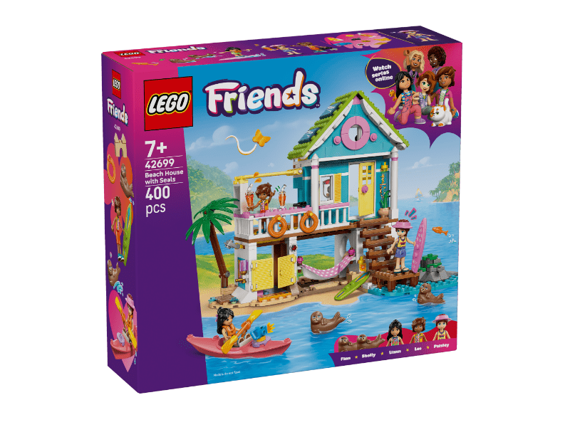 LEGO® Friends Tengerparti ház fókákkal (42699)