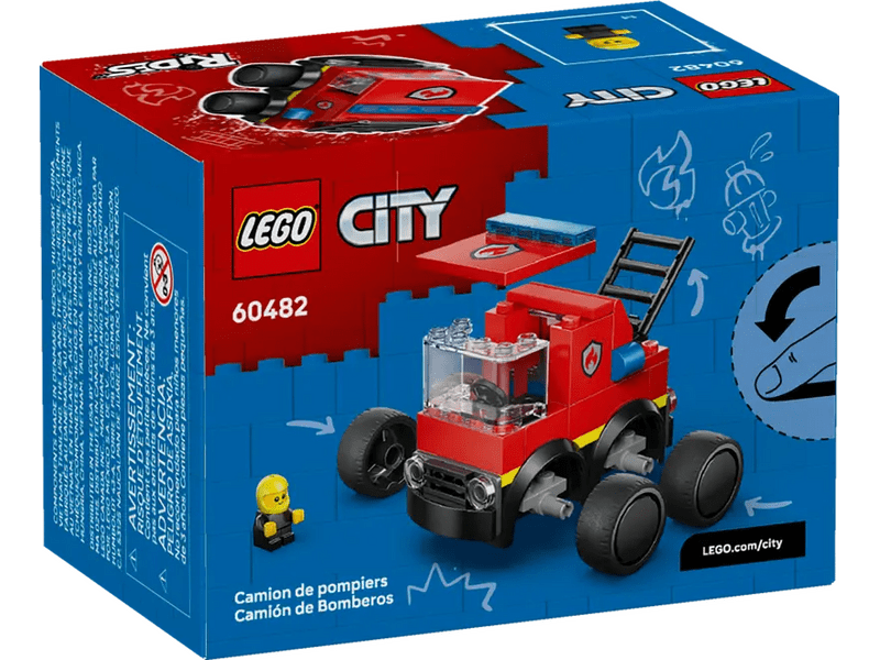 LEGO® City Járgányok – Tűzoltóautó (60482)