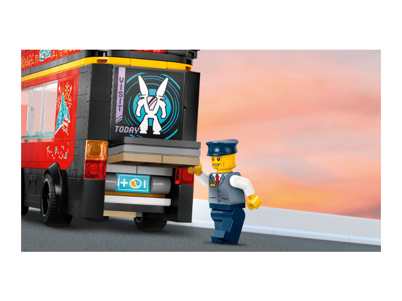 LEGO® City Crveni dvokatni autobus (60407)