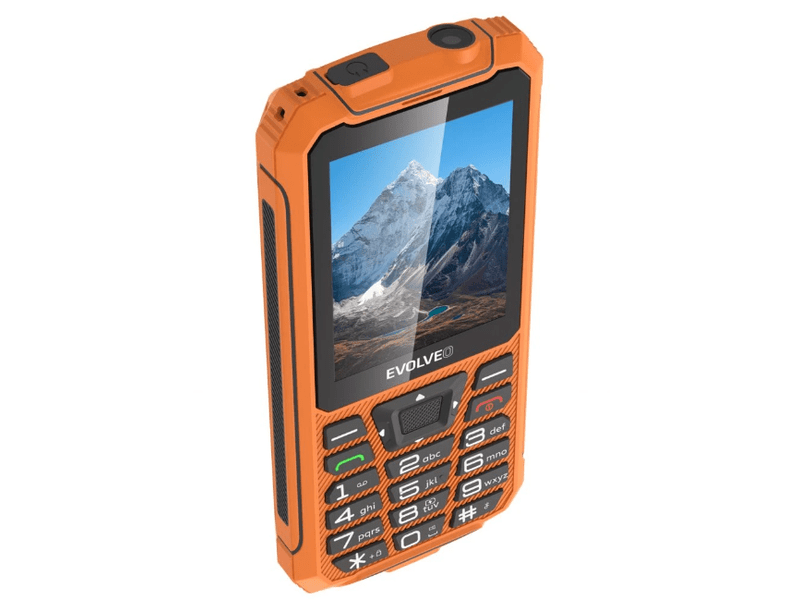 Evolveo StrongPhone Z6 Mobiltelefon, narancssárga (SGM SGP-Z6-OR)